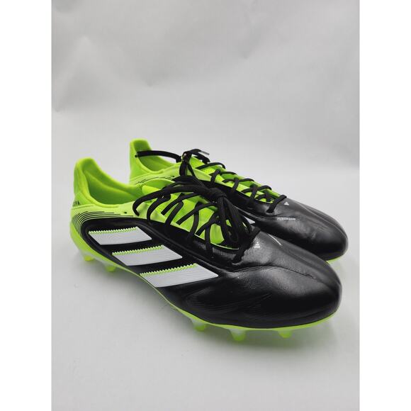 8 Men/9 Women- Adidas Copa Pure 3 Elite FG Black Volt Soccer Cleats NEW JH6304
